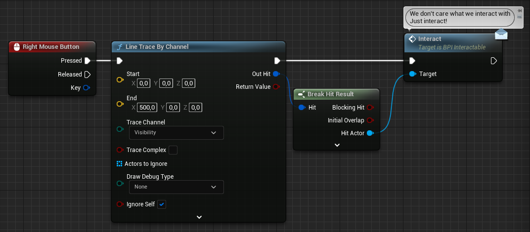 Interface step 4